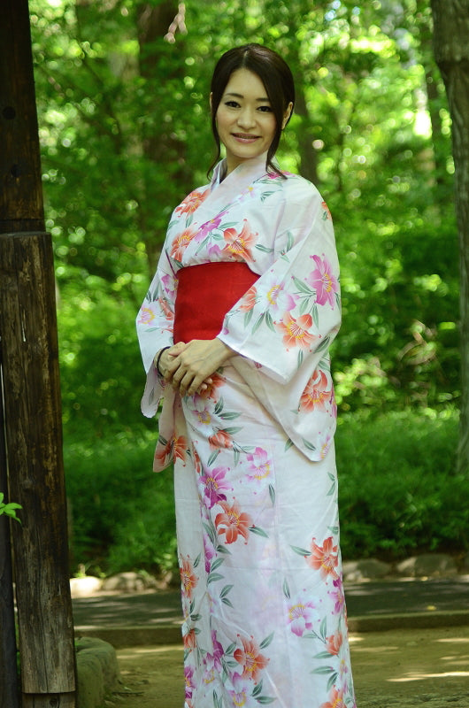 Japanese yukata kimono / ST #206