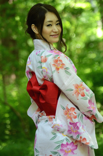 Japanese yukata kimono / ST #206