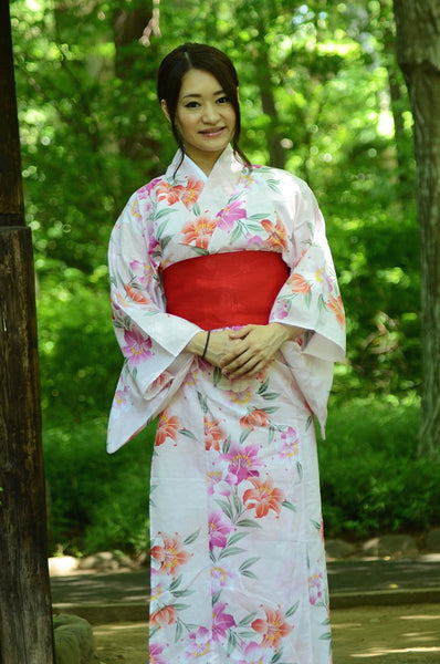 Japanese yukata kimono / ST #206