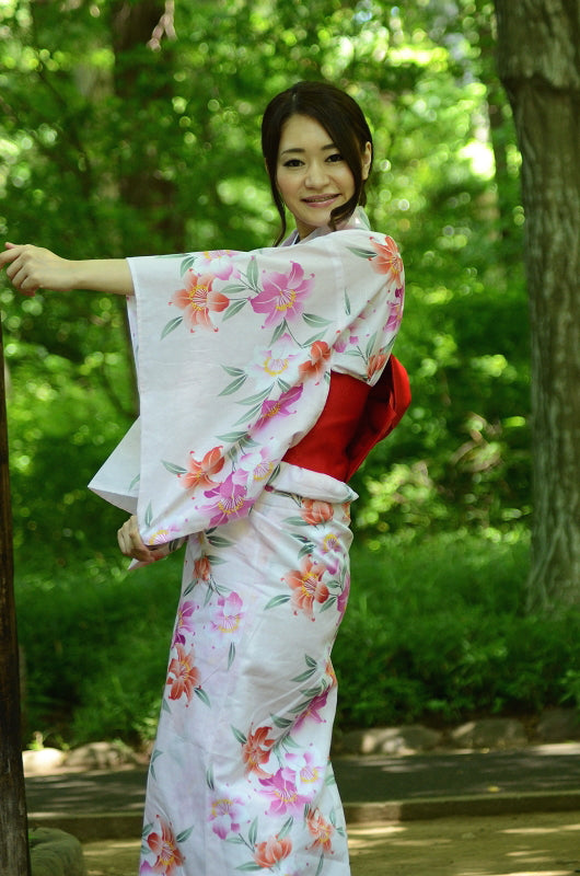 Japanese yukata kimono / ST #206