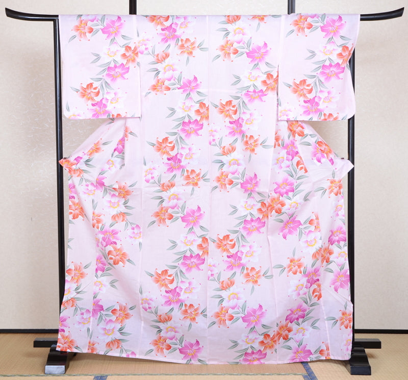 Japanese yukata kimono / ST #206