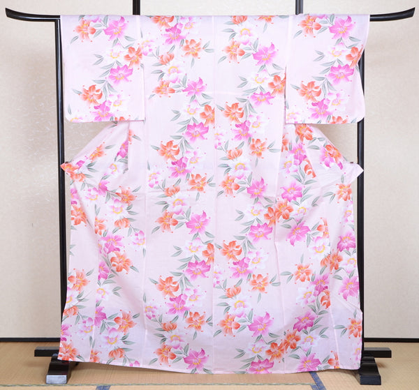Japanese yukata kimono / ST #206