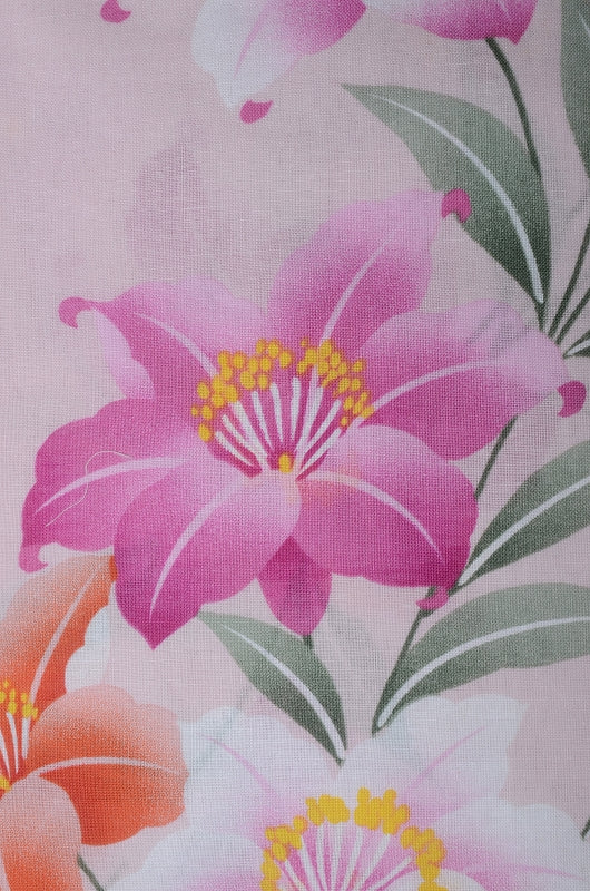 Japanese yukata kimono / ST #206