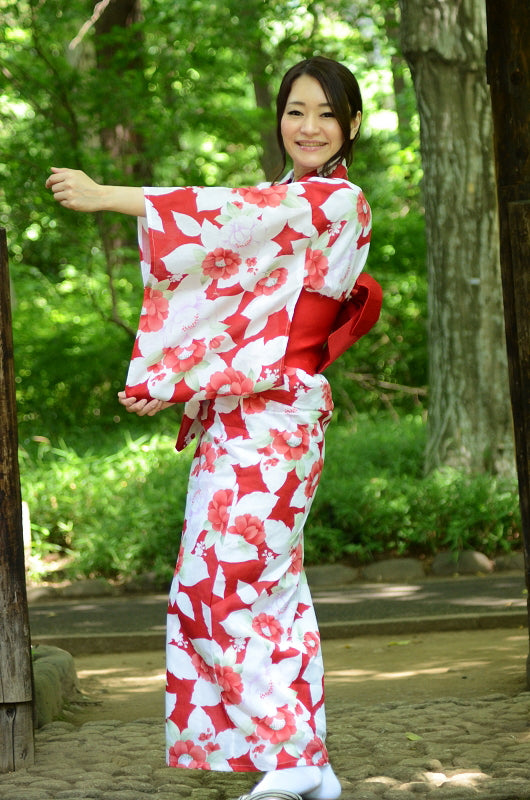 Japanese yukata kimono / ST #207