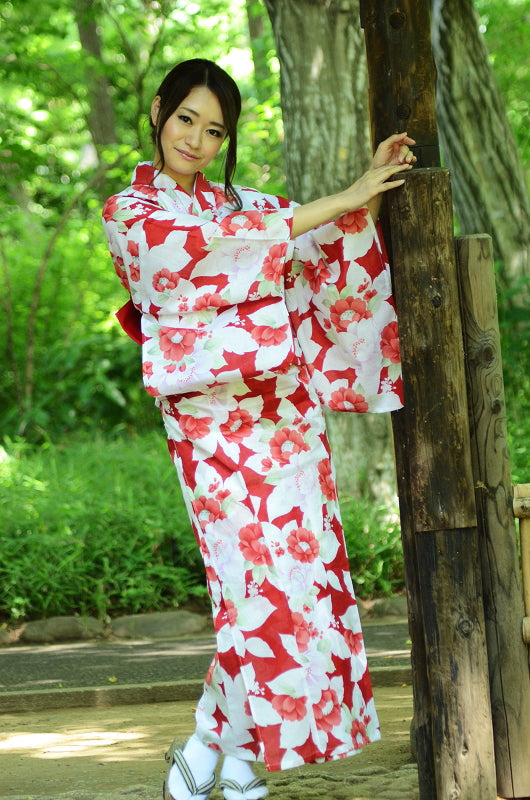 Japanese yukata kimono / ST #207