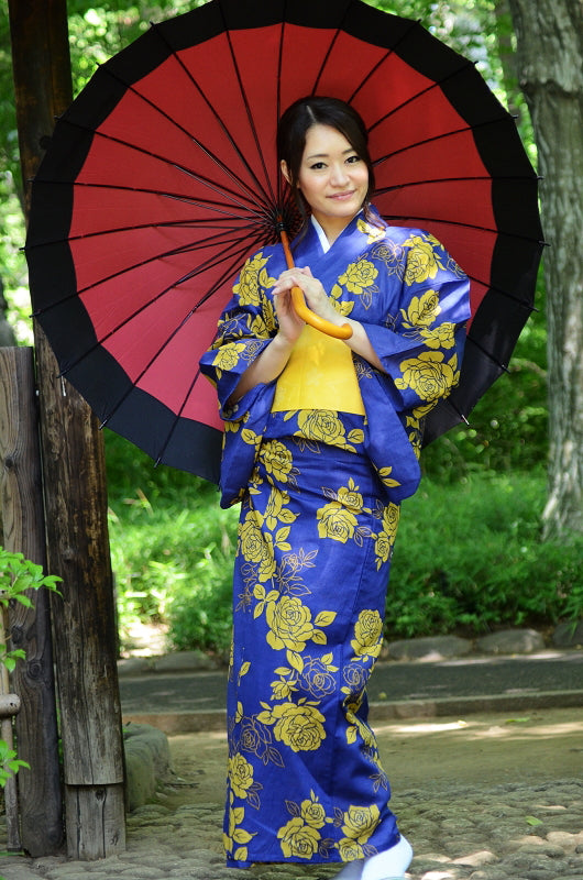 Japanese yukata kimono / ST #210