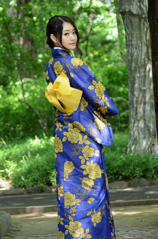 Japanese yukata kimono / ST #210