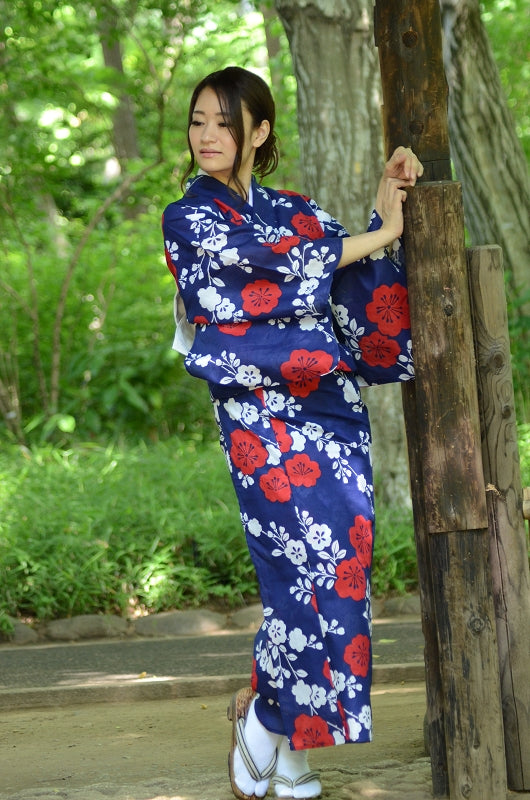 Japanese yukata kimono / ST #211