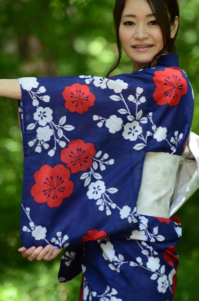 Japanese yukata kimono / ST #211
