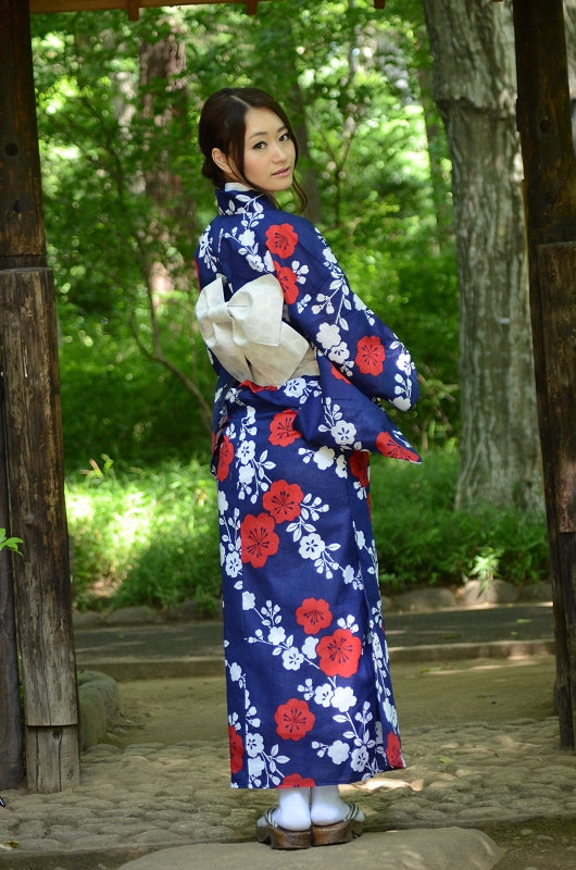 Japanese yukata kimono / ST #211