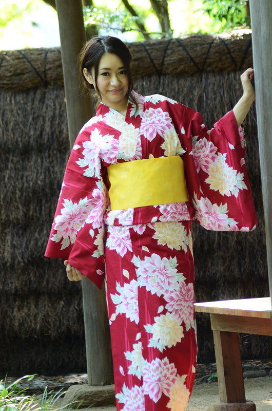 Japanese yukata kimono / ST #221