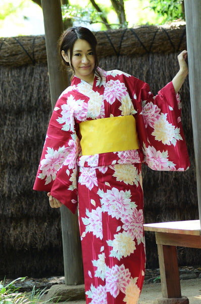 Japanese yukata kimono / ST #221