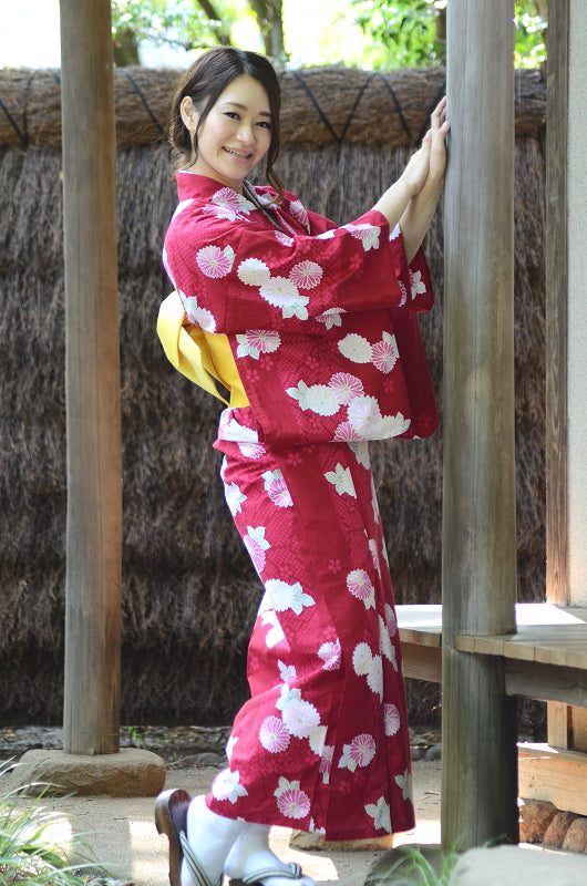 Japanese yukata kimono / ST #222