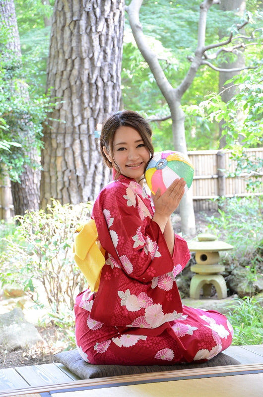 Japanese yukata kimono / ST #222