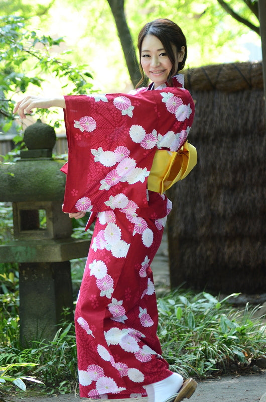 Japanese yukata kimono / ST #222