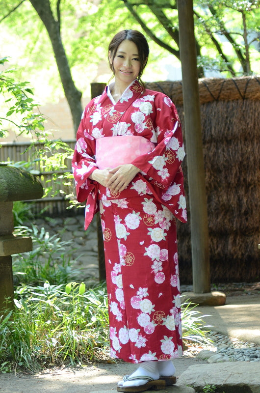 Japanese yukata kimono / ST #223
