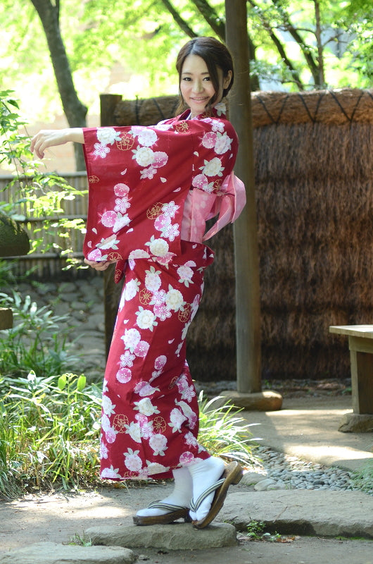 Japanese yukata kimono / ST #223