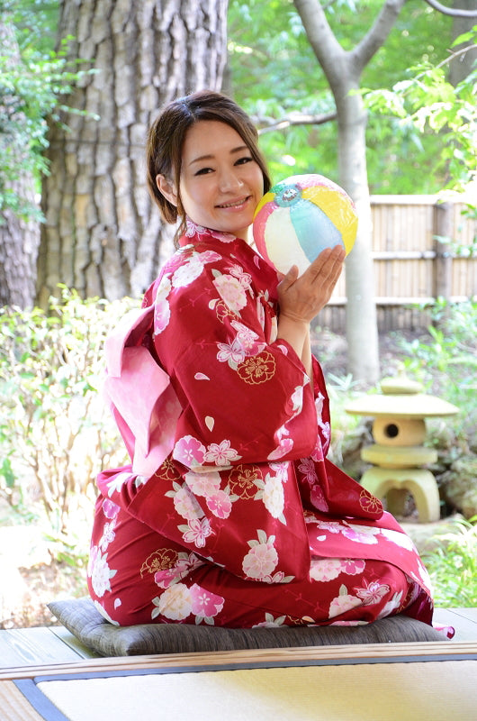 Japanese yukata kimono / ST #223