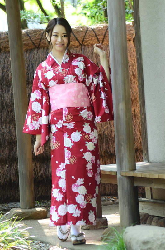 Japanese yukata kimono / ST #223