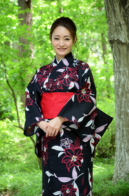 Japanese yukata kimono / ST #501