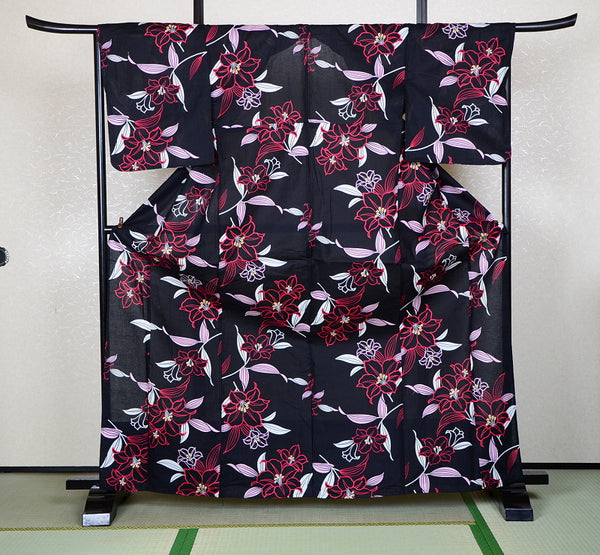 Japanese yukata kimono / ST #501