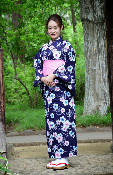 Japanese yukata kimono / ST #502