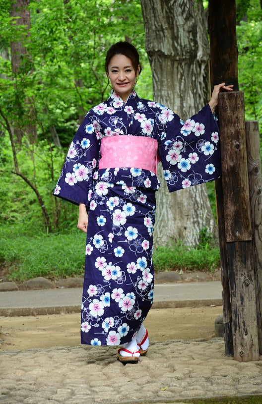 Japanese yukata kimono / ST #502