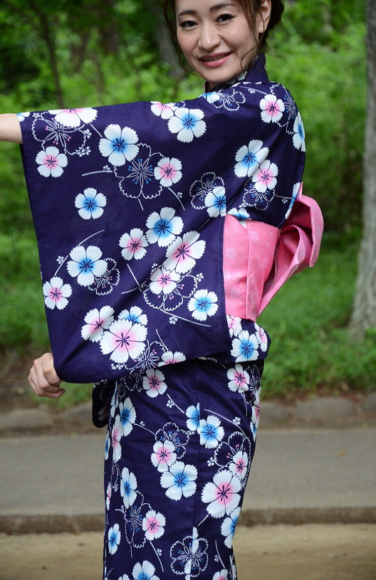 Japanese yukata kimono / ST #502