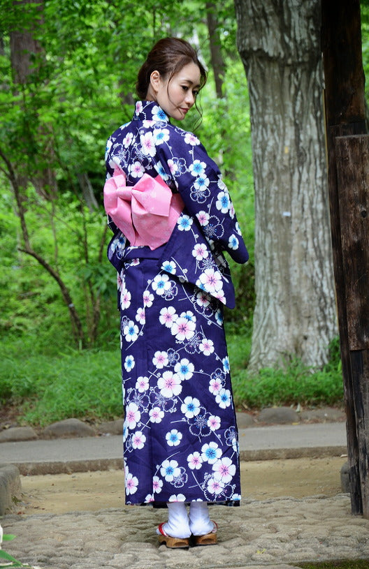 Japanese yukata kimono / ST #502
