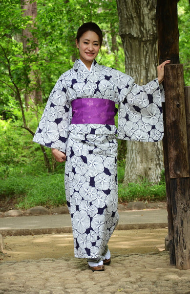 Japanese yukata kimono / ST #507