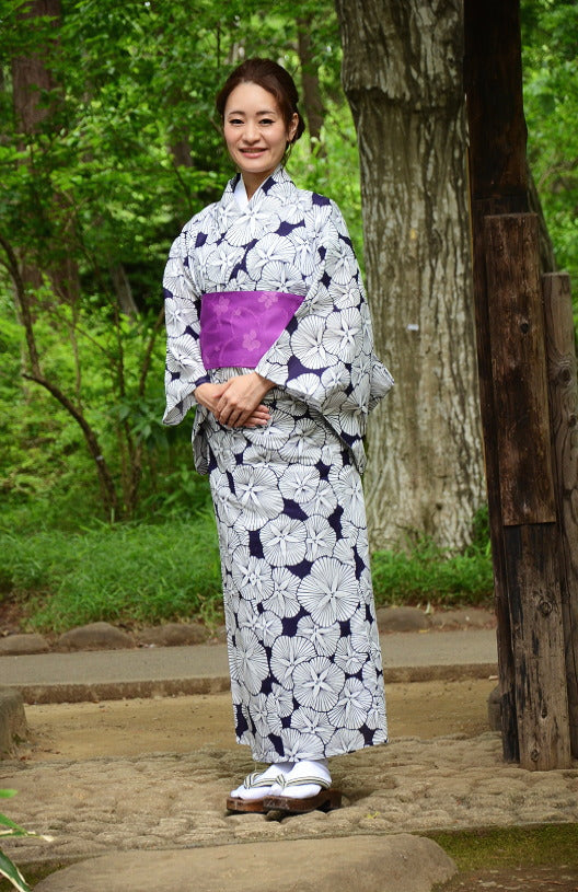 Japanese yukata kimono / ST #507