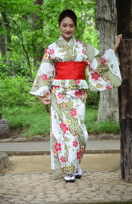 Japanese yukata kimono / ST #509