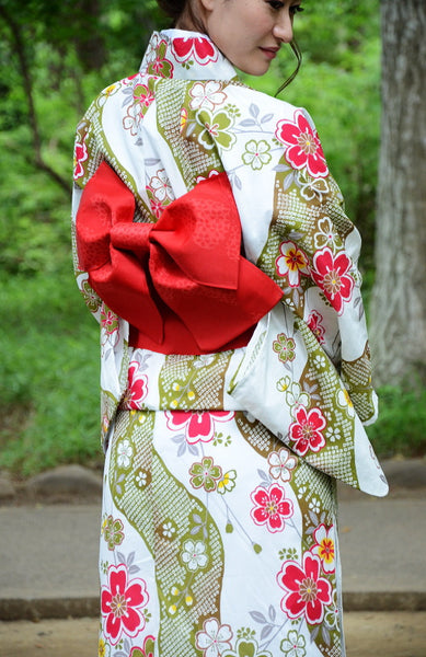 Japanese yukata kimono / ST #509