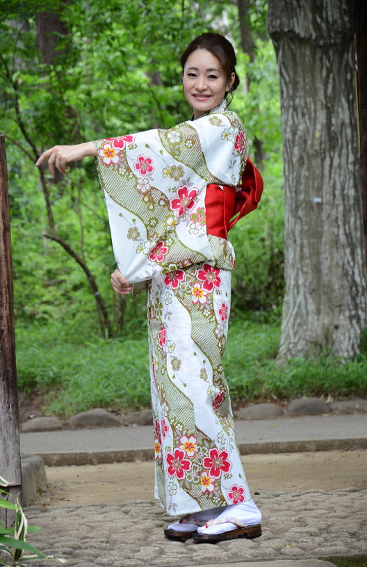 Japanese yukata kimono / ST #509