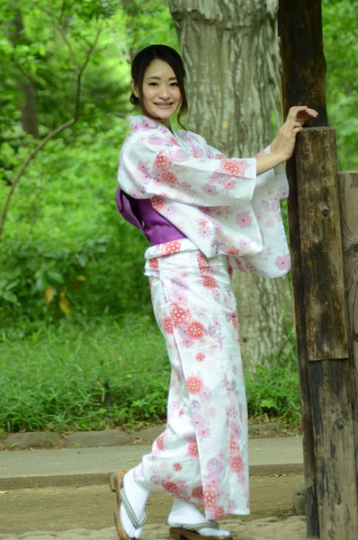 Japanese yukata kimono / ST #302