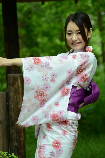 Japanese yukata kimono / ST #302