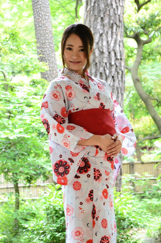 Japanese yukata kimono / ST #303