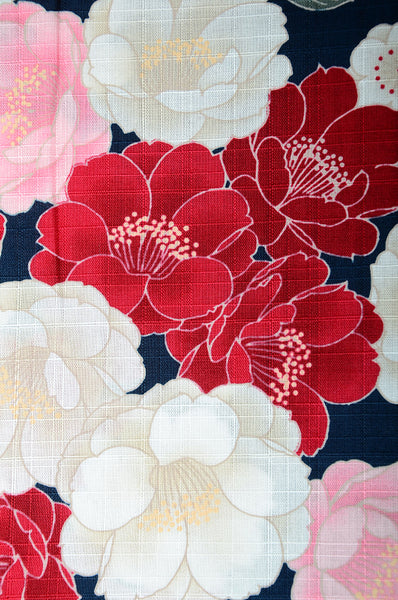 Japanese yukata kimono / D #110