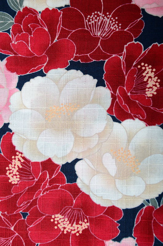 Japanese yukata kimono / D #110