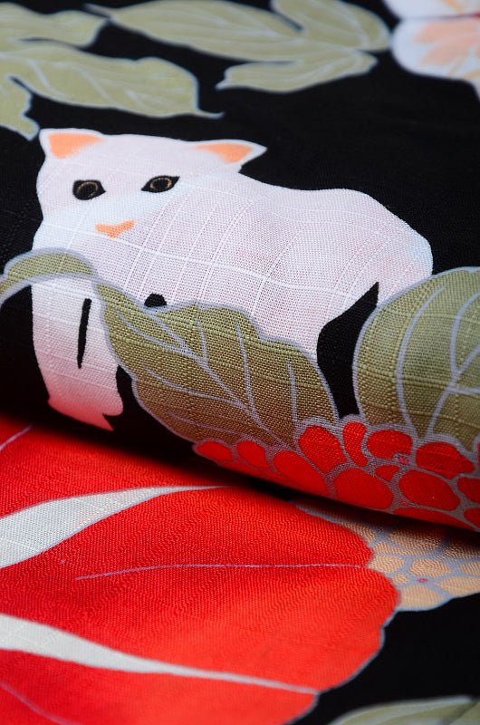 Japanese yukata kimono / D #113