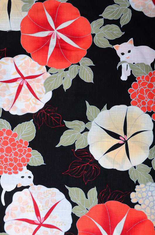 Japanese yukata kimono / D #113