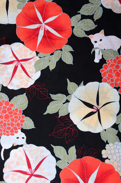 Japanese yukata kimono / D #113