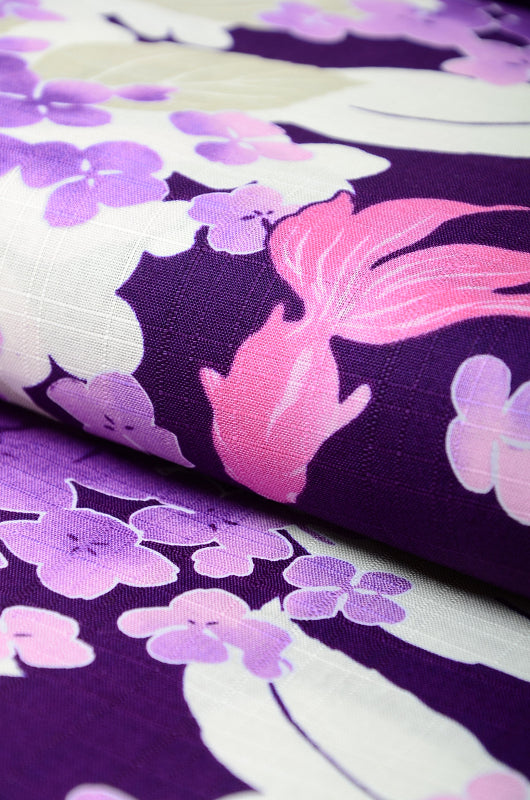 Japanese yukata kimono / D #114