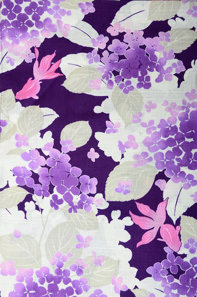 Japanese yukata kimono / D #114