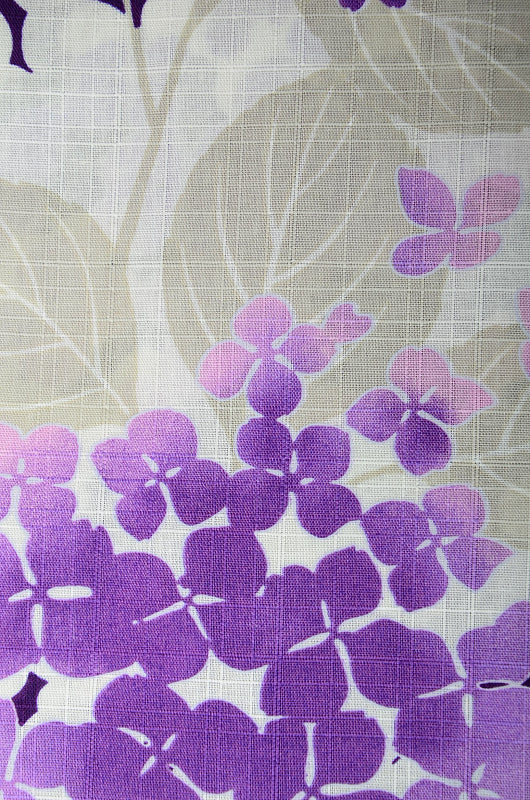 Japanese yukata kimono / D #114