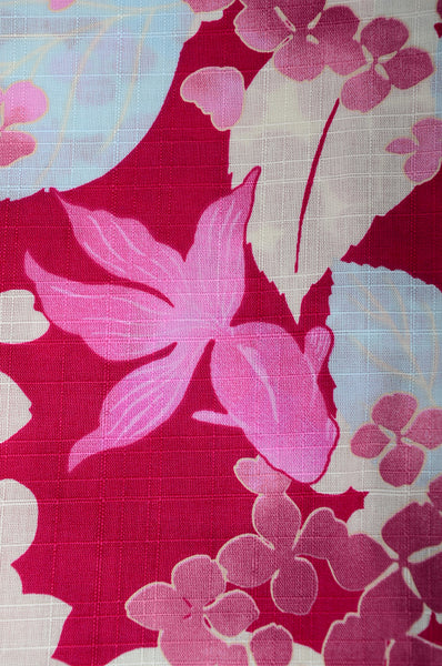 Japanese yukata kimono / D #115