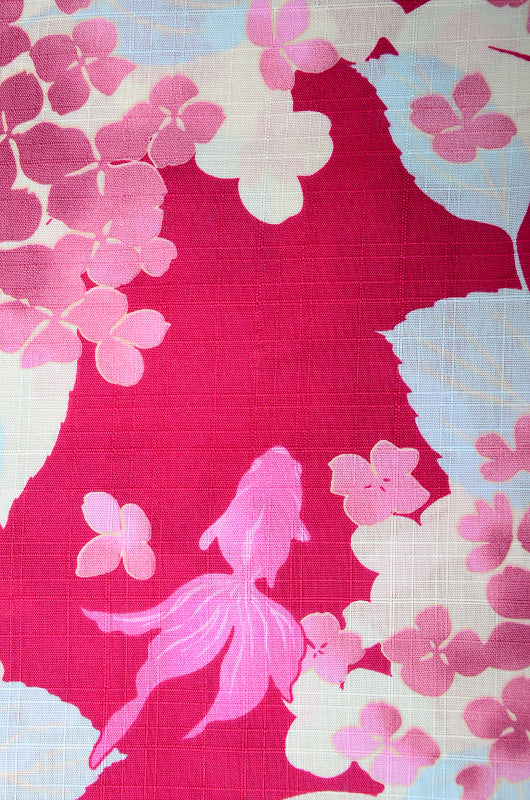 Japanese yukata kimono / D #115