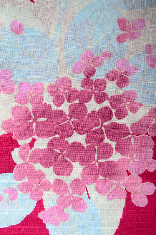 Japanese yukata kimono / D #115