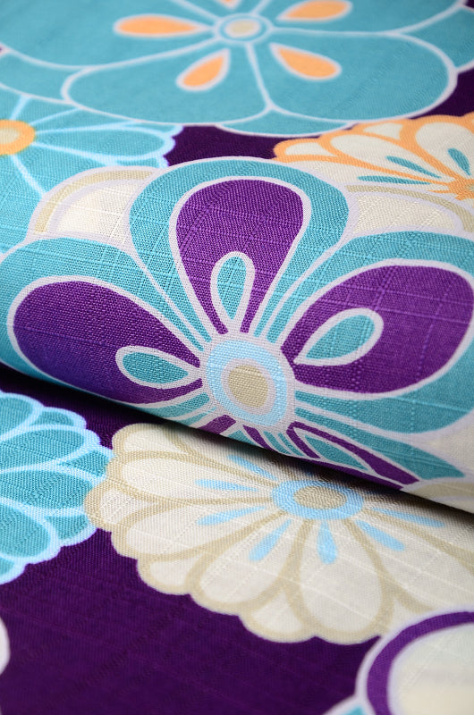 Japanese yukata kimono / D #116