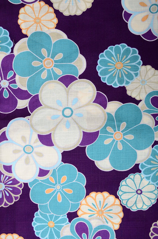 Japanese yukata kimono / D #116